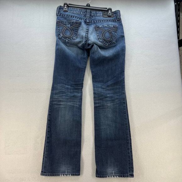 Big Star Women's Liv Bootcut Jeans Size 27R Dark Wash - Picture 11 of 16
